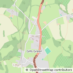 Map of Hawkhurst, Kent