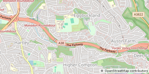 Map of Devon