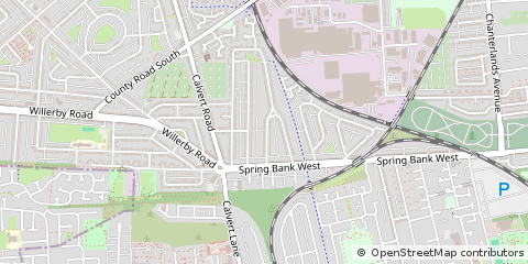 Map of Hull