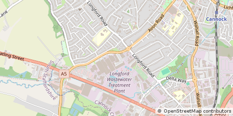 Map of Cannock