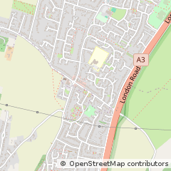 Map of Clanfield, Hampshire