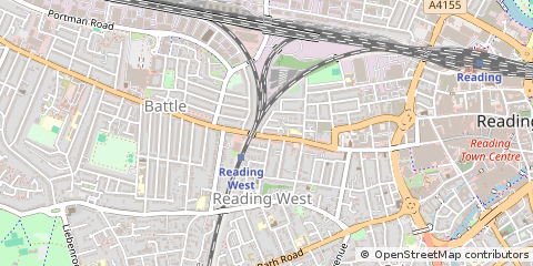 Map of Reading