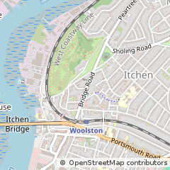 Map of Southampton