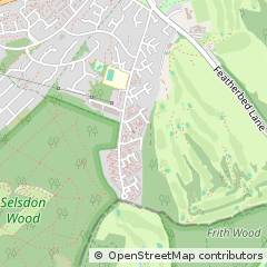 Map of Croydon