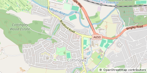 Map of Bingley