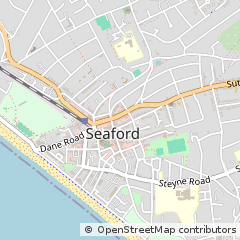 Map of Seaford, East Sussex