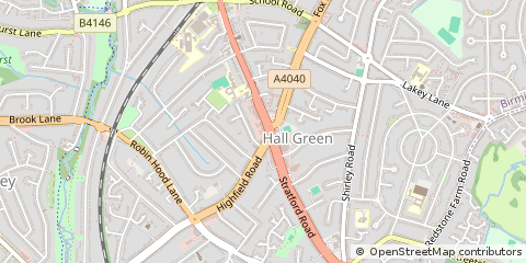 Map of Birmingham