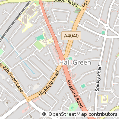 Map of Birmingham