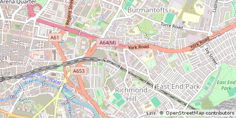 Map of Leeds