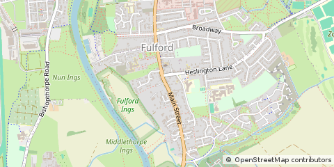 Map of York