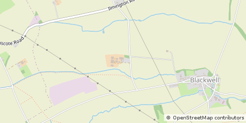 Map of Shipston-on-Stour, Warwickshire