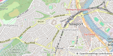 Map of Newport