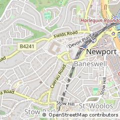 Map of Newport