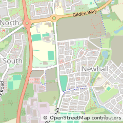 Map of Harlow, Essex