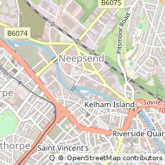 Map of Sheffield, Buckinghamshire