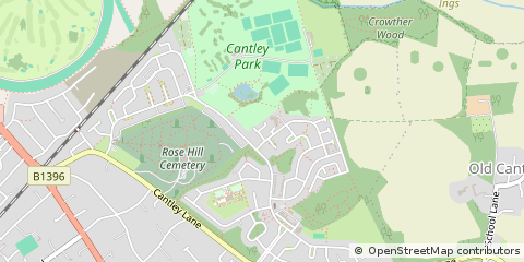 Map of Doncaster