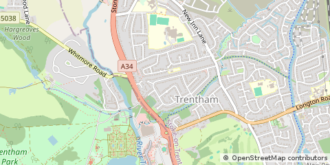 Map of Stoke-on-Trent