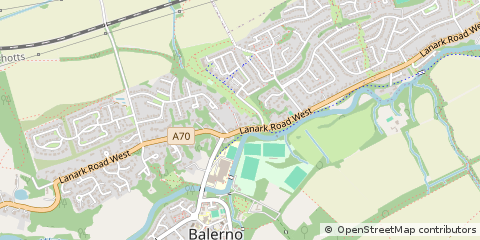 Map of Edinburgh, Midlothian