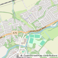Map of Edinburgh, Midlothian