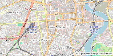 Map of Belfast