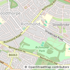 Map of Sheffield