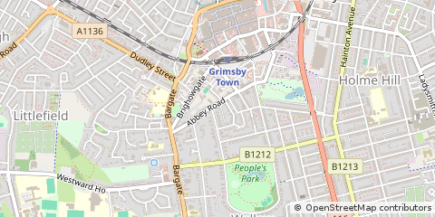 Map of Grimsby