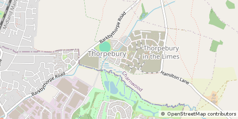Map of Leicester