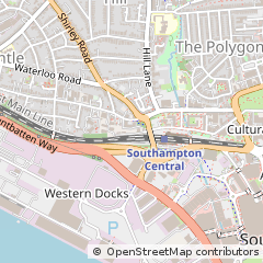 Map of Southampton
