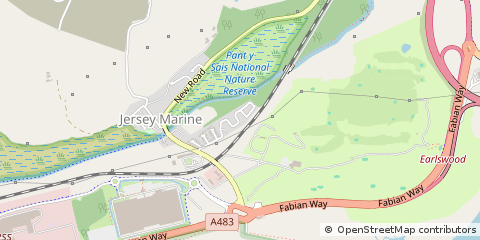 Map of Neath