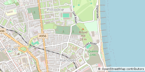 Map of Aberdeen