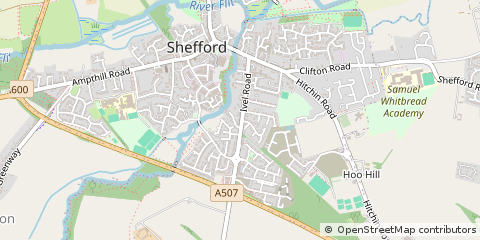 Map of Shefford