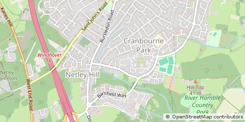 Map of Southampton