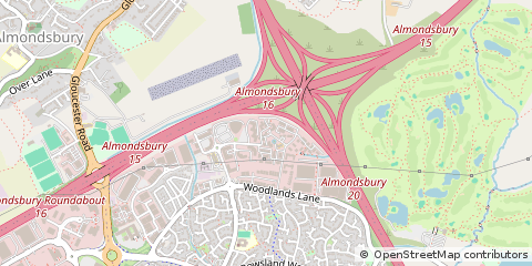 Map of Bristol, Somerset
