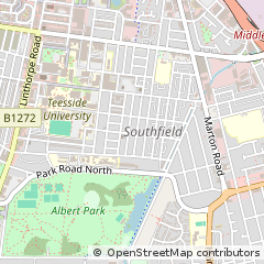 Map of Middlesbrough