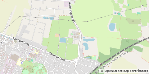 Map of Rayleigh, Essex