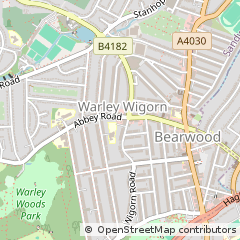 Map of Smethwick, West Midlands