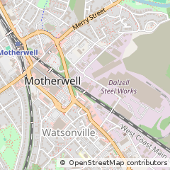 Map of Motherwell