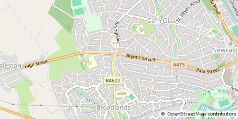 Map of Glamorgan