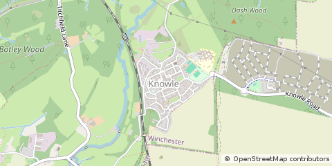 Map of Fareham