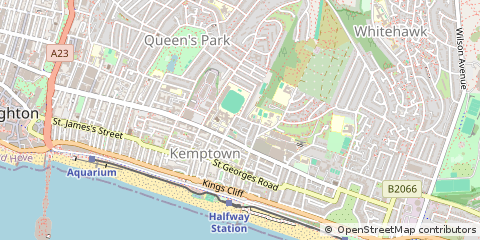 Map of Brighton