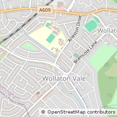 Map of Nottingham
