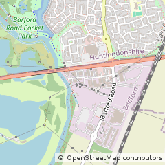 Map of ST. Neots, Cambridgeshire