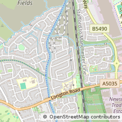 Map of Stoke-on-Trent