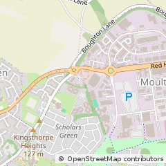 Map of Northampton