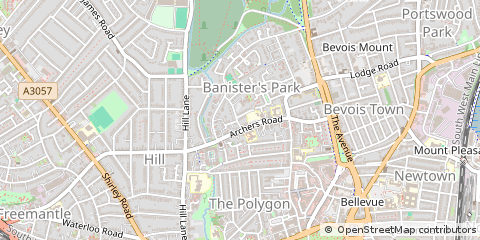 Map of Southampton