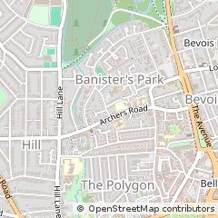 Map of Southampton