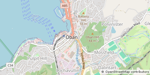 Map of Oban