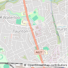 Map of Ashton-Under-Lyne, Greater Manchester
