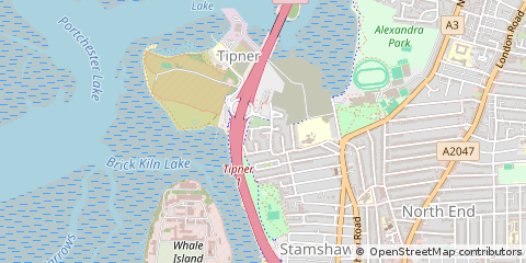 Map of Portsmouth, Hampshire