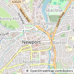 Map of Newport, Isle of Wight
